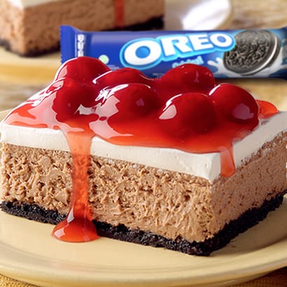 BLACK FOREST OREO CHEESECAKE