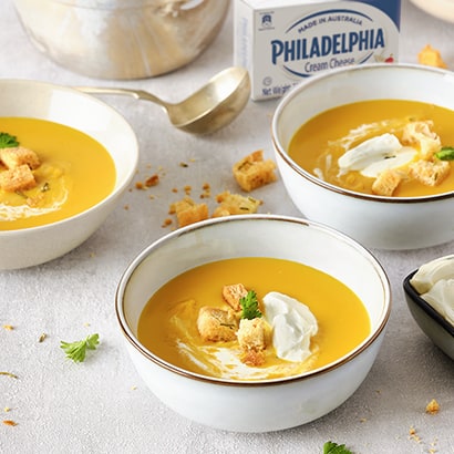 CREAMY VEGETABLE SOUP 