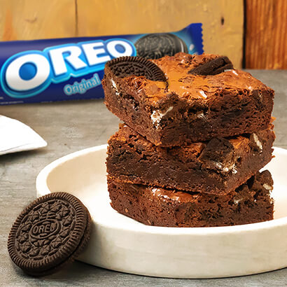 BÁNH BROWNIE OREO SIÊU DỄ 