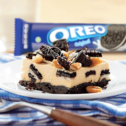 CREAMY PB & OREO CHEESECAKE
