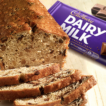 CHUNKY CADBURY BANANA BREAD