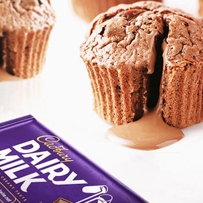 GOOEY CADBURY MELT CUPCAKE