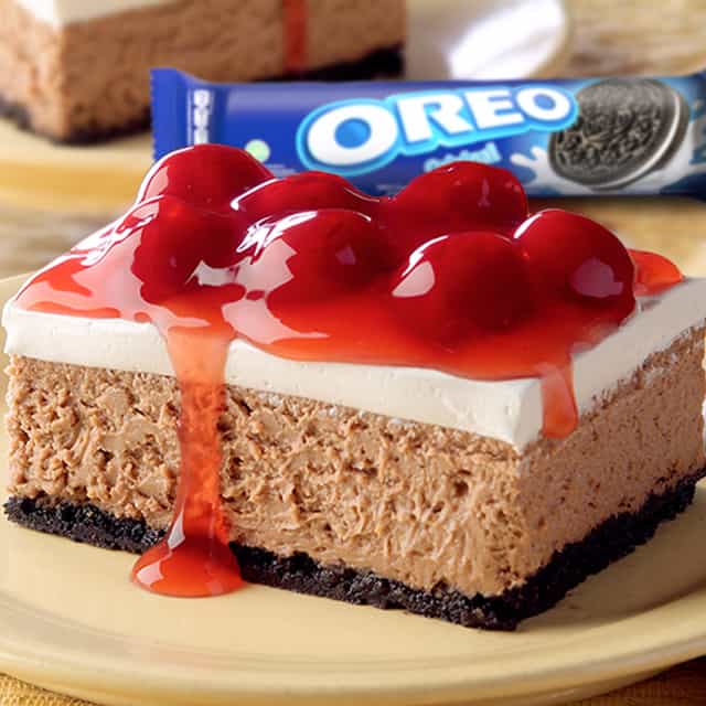 BLACK FOREST OREO CHEESECAKE