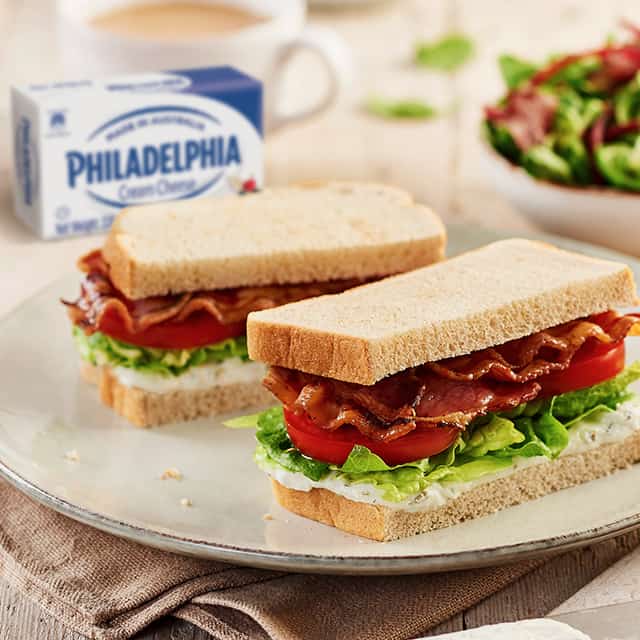 CREAMY PHILADELPHIA BLT