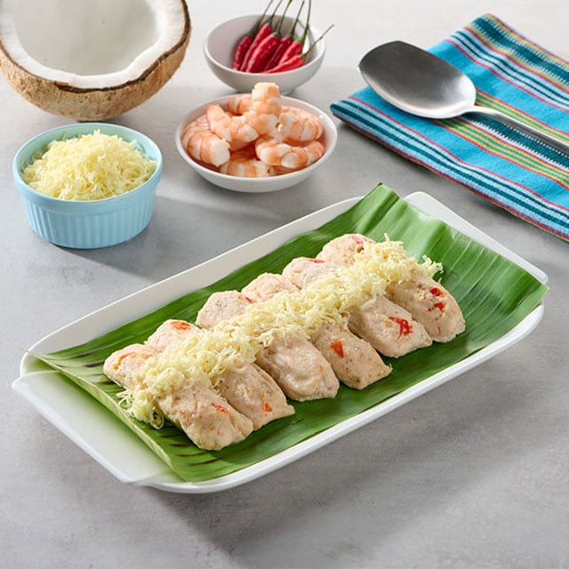 CHEESY SHRIMP SARSA