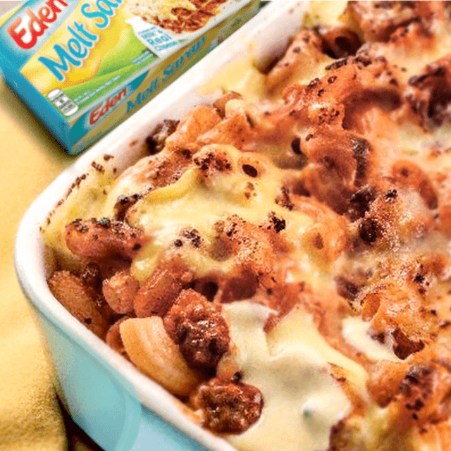 CHEESY WEEKEND BAKED MAC