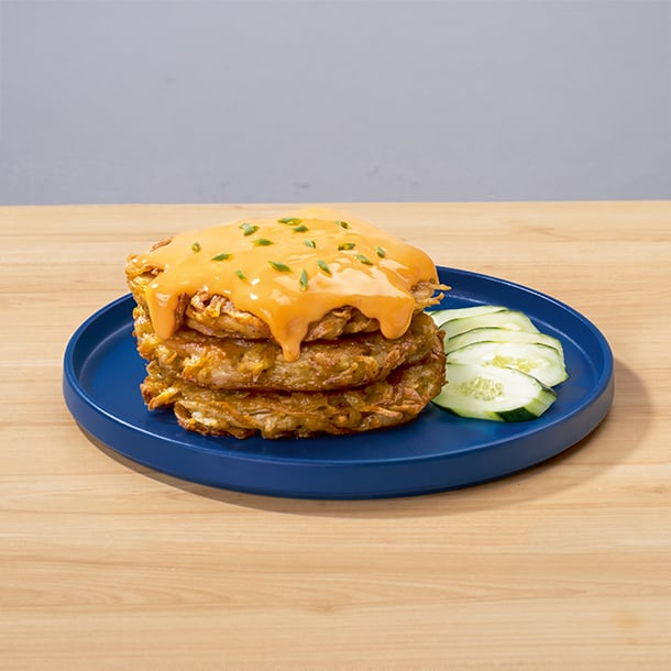 CHEESY POTATO PANCAKE