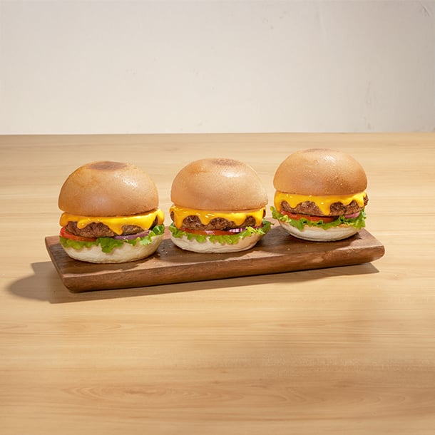 CHEESY MINI SLIDERS