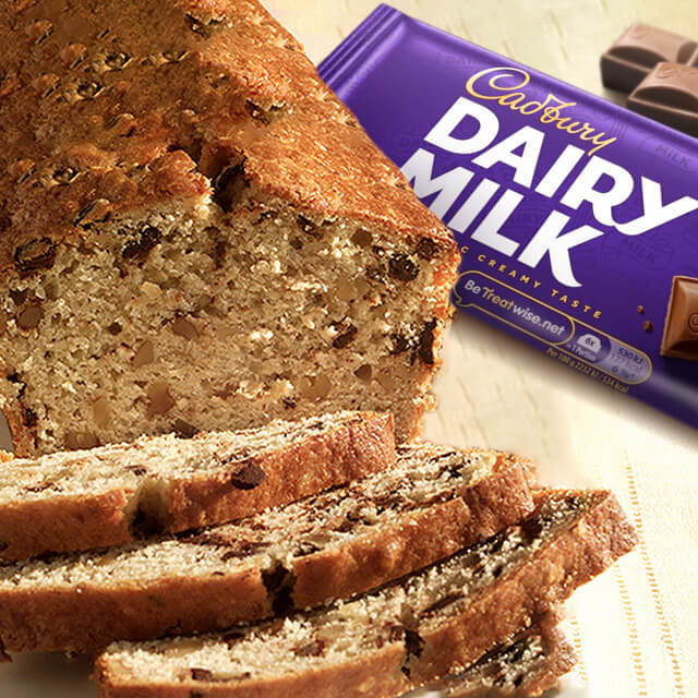 CHUNKY CADBURY BANANA BREAD